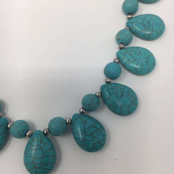 Jewelry Turquoise Teardrop Beads - Picture 2 of 9